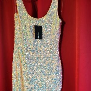 New Fashion Nova Sequin Dress